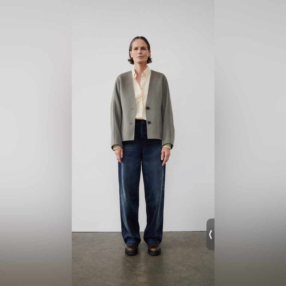 Zara Double Faced Wool Kimono Cardigan ZW Collection